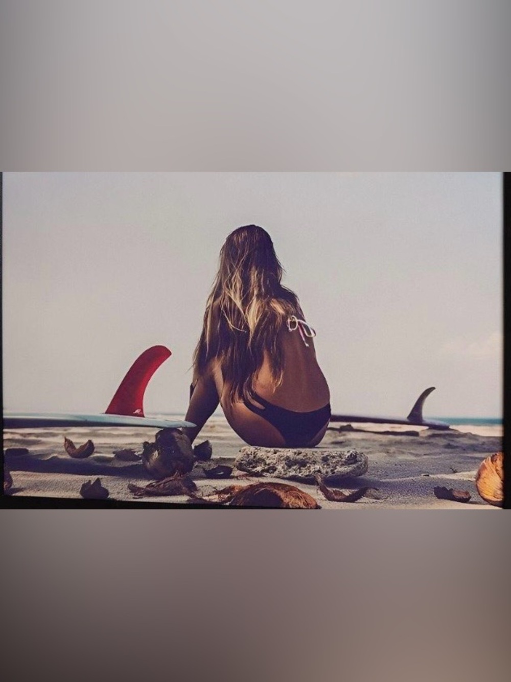 Billabong Black Double-Strap Bikini Bottom